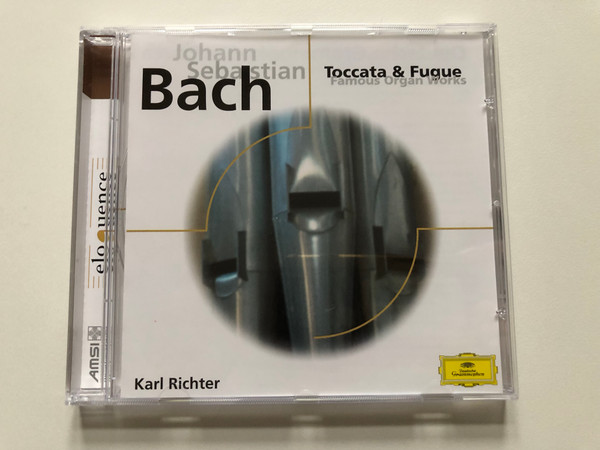 Johann Sebastian Bach: Toccata & Fugue (Famous Organ Music) - Karl Richter / Deutsche Grammophon Audio CD / 469 616-2