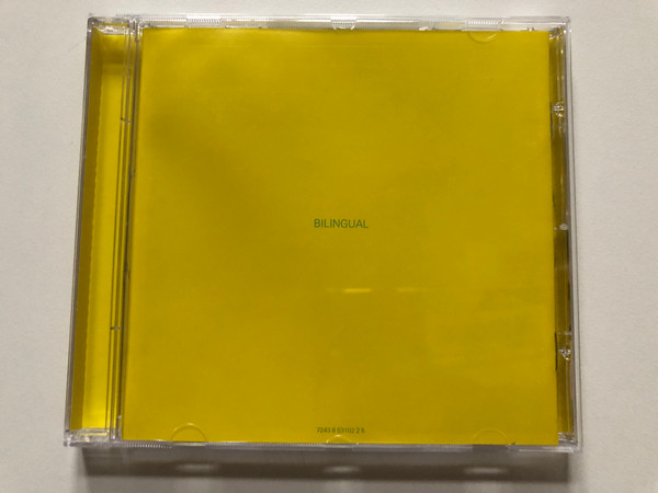 Pet Shop Boys – Bilingual / Parlophone Audio CD 1996 / 724385310225