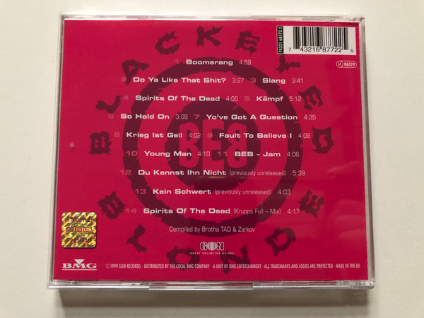 Blackeyed Blonde – Best of BEB / Best Of Album Incl. 2 previously unreleased Bonustracks / GUN Audio CD 1999 / GUN176