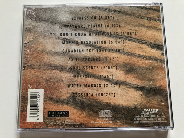 The Michael Grossman Group – As It Appears / Taller De Músics Audio CD / 1CM 0012