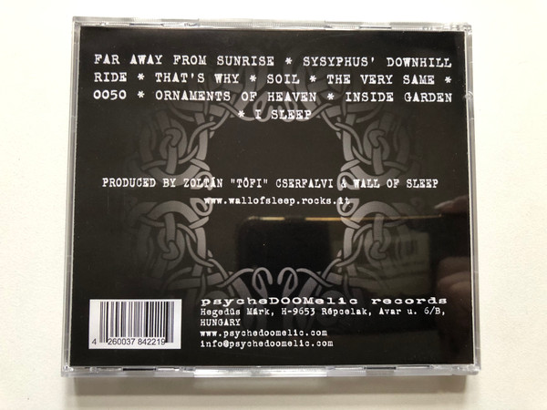 Wall Of Sleep – Slow But Not Dead / PsycheDOOMelic Audio CD / PSY 010