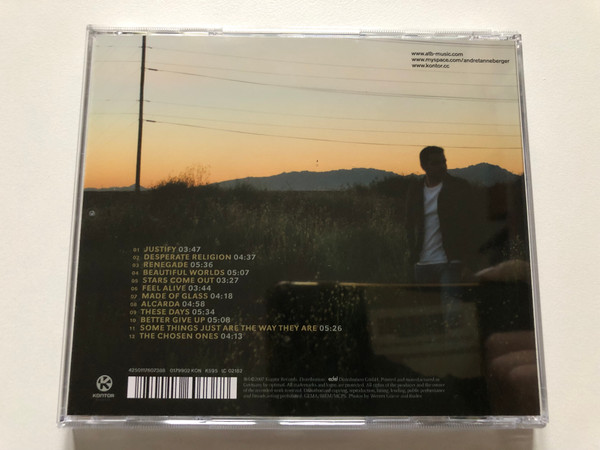 ATB – Trilogy / Kontor Records Audio CD 2007 / 0179902 KON