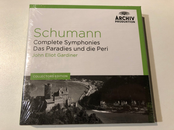 Schumann - Complete Symphonies; Das Paradies Und Die Peri - John Eliot Gardiner / Collectors Edition / Archiv Produktion 5x Audio CD, Box Set 2014 / 00289 479 2515