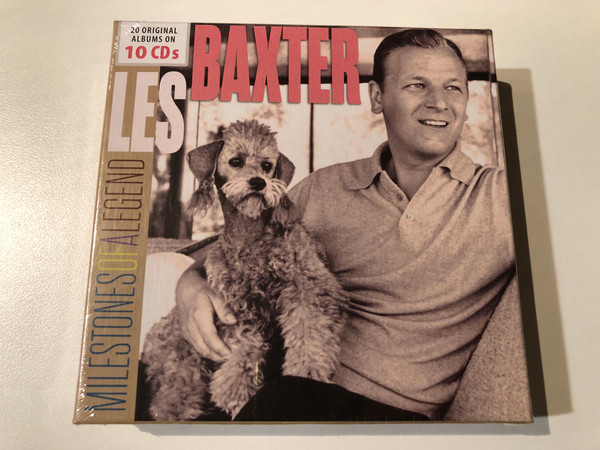 Les Baxter – Milestones Of A Legend / Documents 10x Audio CD, Box Set / 600389