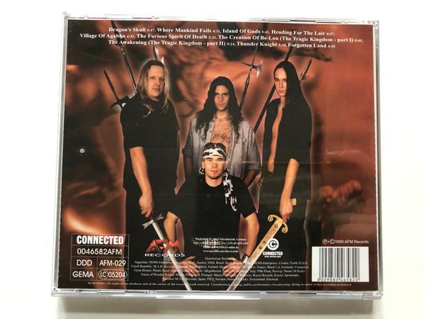 Steel Attack – Where Mankind Fails / AFM Records Audio CD 1999 / 0046582AFM