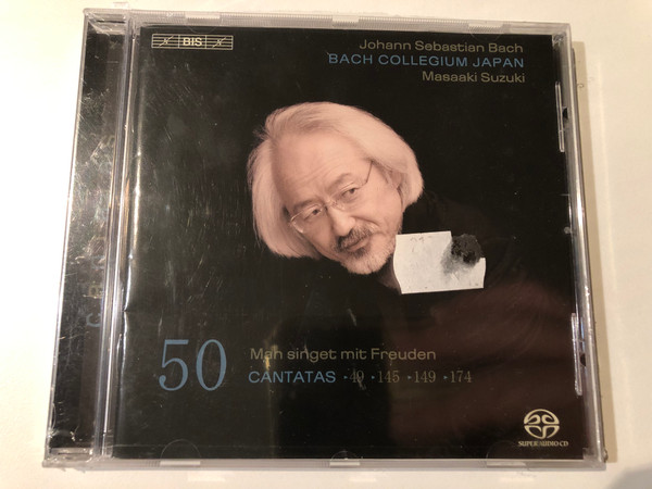 Johann Sebastian Bach, Bach Collegium Japan, Masaaki Suzuki – Cantatas 50: ►49 ►145 ►149 ►174 ( Man Singet Mit Freuden ) / BIS Hybrid Disc 2011 / BIS-SACD-1941