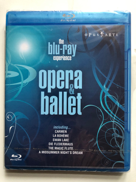 The Blu Ray Experience Opera and Ballet Highlights  Blu-ray Showcase A Symphony of Opera and Ballet Masterpieces (809478070009)