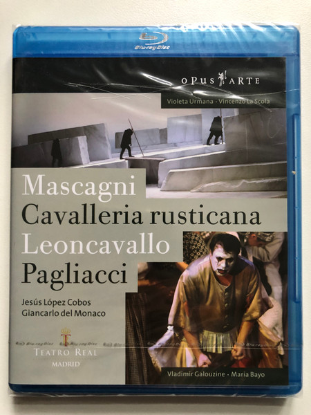 Mascagni: Cavalleria Rusticana & Leoncavallo: Pagliacci / Opus Arte / Teatro Real (809478070184)