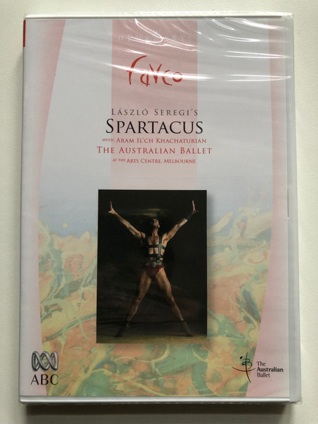 LÁSZLÓ SEREGI'S SPARTACUS  THE AUSTRALIAN BALLET  ARTS CENTRE, MELBOURNE  Opus Arte (809478040170)