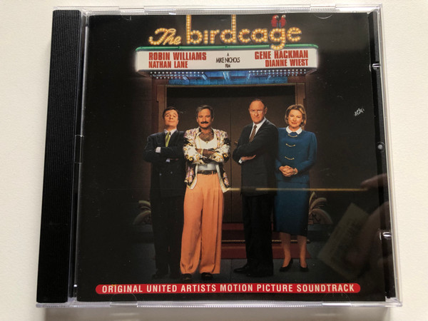 The Birdcage (Original United Artists Motion Picture Soundtrack) - Robin Williams, Nathan Lane, Gene Hackman, Dianne Wiest / Edel America Records Audio CD 1996 / 0029782EDL 