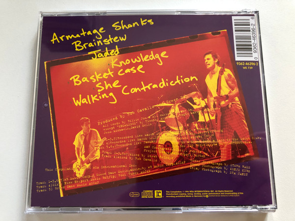 Green Day – Bowling Bowling Bowling Parking Parking / 9362-46396-2 WE 739 / Audio CD (093624639626)