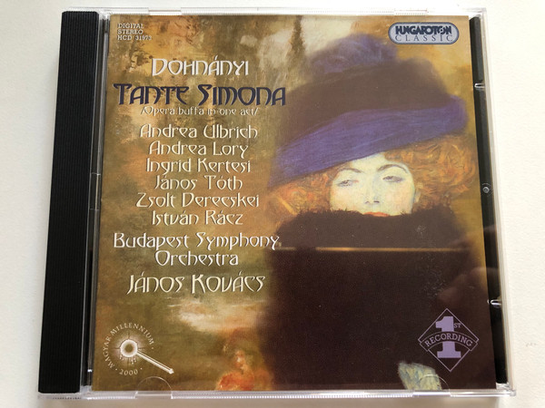Dohnányi Ernő / Tante Simona - Aunt Simona / opera buffa in one act / HUNGARPROTON CLASSIC / Audio CD / HCD 31973 (5991813197320)
