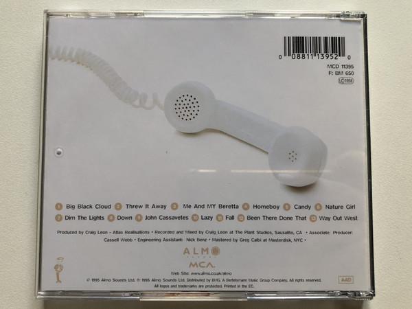 Angel Corpus Christi – White Courtesy Phone / MCA Records / MCD 11395 / F: BM 650 / LC 1056 / Audio CD (008811139520)