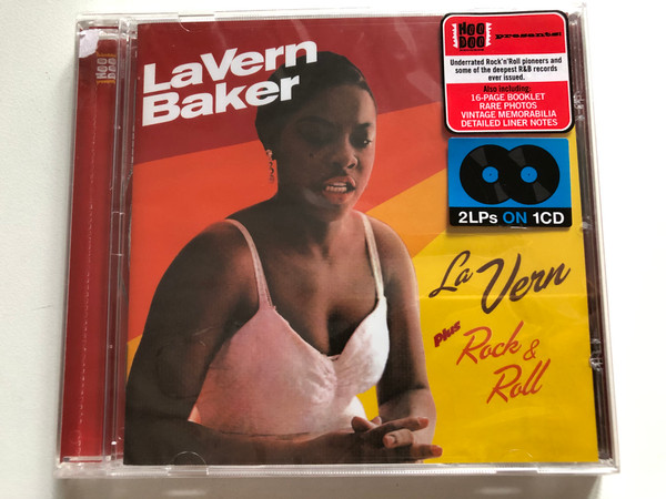 LaVern Baker – LaVern plus Rock & Roll / 2 LP on 1 CD / Including: 16-Page Booklet, Rare Photos, Vintage Memorabilia Detalied Liner Notes / Hoodoo Records Audio CD 2011 / 263389