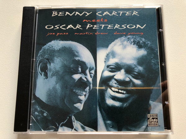 Benny Carter Meets Oscar Peterson – Joe Pass, Martin Drew, Dave Young / Pablo Records Audio CD Stereo 1995 / OJCCD 870-2