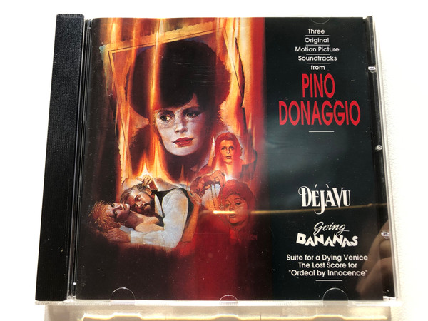 Pino Donaggio – Déjà Vu; Going Bananas; Suite for a Dying Venice The Lost Score for ''Ordeal By Innocence'' (Three Original Motion Picture Soundtracks) / Silva Screen Audio CD 1992 / SIL 5093-2