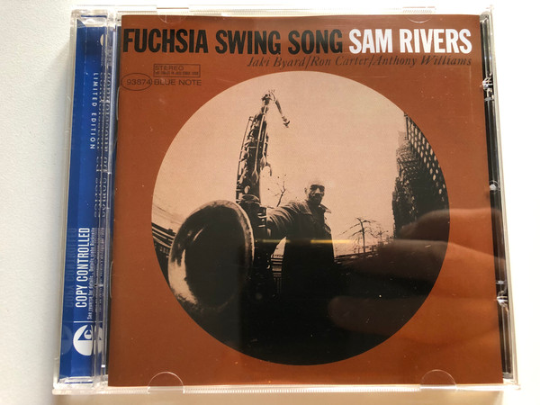Sam Rivers: Fuchsia Swing Song - Jaki Byard, Ron Carter, Anthony Williams / Blue Note Connoisseur Series / Blue Note Audio CD 2003 Stereo / 7243 5 93874 2 0