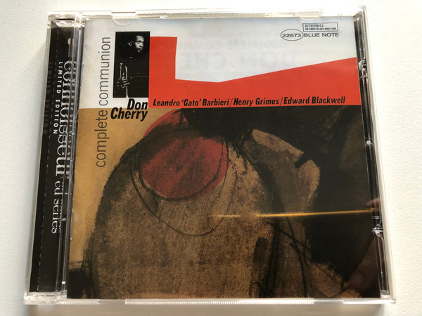 Don Cherry: Complete Communion - Leandro "Gato" Barbieri, Henry Grimes, Edward Blackwell / Blue Note Connoisseur Series / Blue Note Audio CD 2000 Stereo / 724352267323