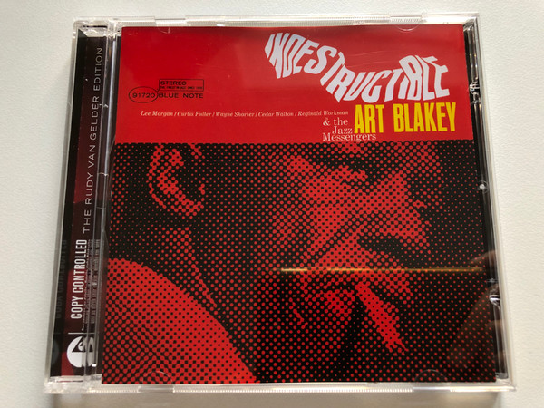 Art Blakey & The Jazz Messengers: Indestructible - Lee Morgan, Curtis Fuller, Wayne Shorter, Cedar Walton, Reggie Workman / RVG Edition / Blue Note Audio CD 2003 Stereo / 7243 5 91720 2 6