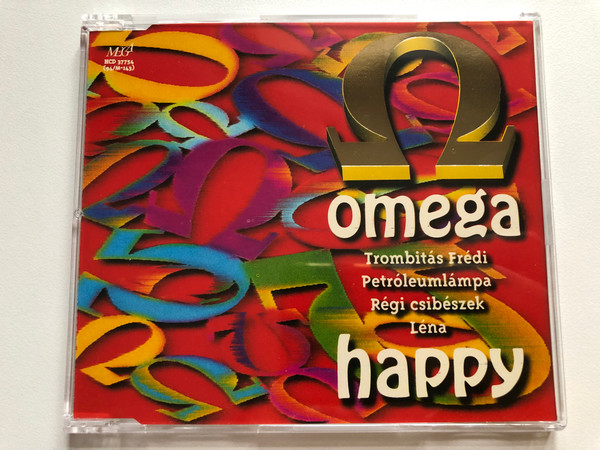 Omega: Happy - Trombitás Frédi; Petróleumlámpa; Régi Csibészek; Lena / Mega Audio CD 1994 / HCD 37754 (94/M-143)