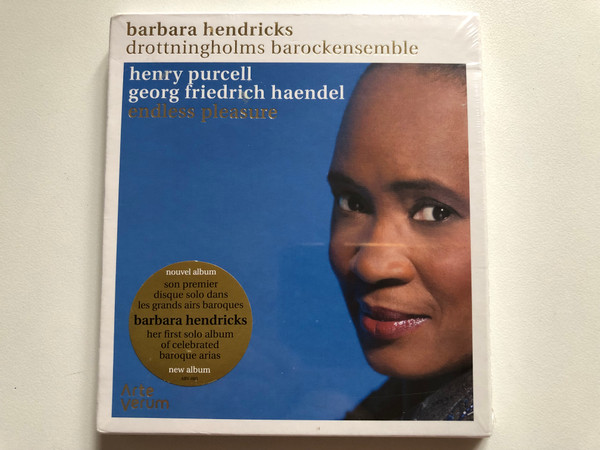 Barbara Hendricks, Drottningholms Barockensemble – Henry Purcell, Georg Friedrich Haendel: Endless Pleasure / Arte Verum Audio CD 2007 / ARV-003