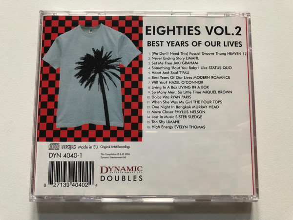 Eighties Vol.2 - Best Years Of Our Lives / Dynamic Doubles / Dynamic Audio CD 2006 / DYN 4040-1