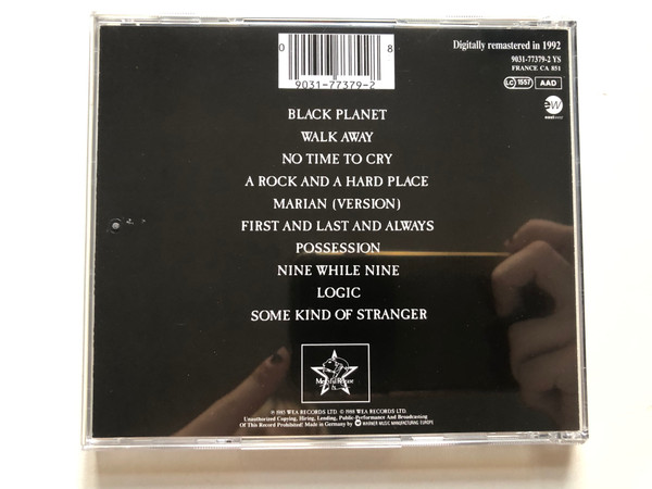 The Sisters Of Mercy – First And Last And Always / Merciful Release Audio CD 1992 / 9031-77379-2