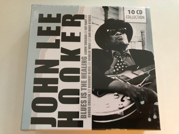 John Lee Hooker: Blues Is The Healing - Leavin' Chicago; Hey Baby; Boogie Chillen; Highway Blues; Howlin' Wolf; And Many Others / Documents 10x Audio CD, Box Set, Mono / 222916