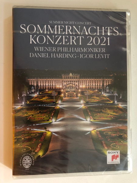 SUMMER NIGHT CONCERT / SOMMERNACHTS KONZERT 2021 / WIENER PHILHARMONIKER, DANIEL HARDING, IGOR LEVIT / Sony Classical / DVD Video (194399049297)