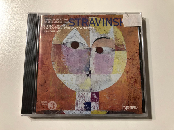 Igor Stravinsky: Complete Works for Piano and Orchestra - Steven Osborne, BBC Scottish Symphony Orchestra, Ilan Volkov / Hyperion Audio CD 2013 / CDA67870