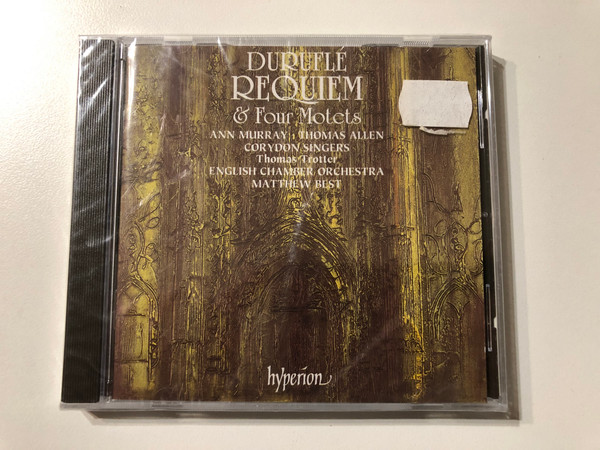 Duruflé: Requiem & Four Motets - Ann Murray, Thomas Allen, Corydon Singers, Thomas Trotter, English Chamber Orchestra, Matthew Best / Hyperion Audio CD / CDA 66191