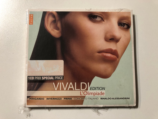 Vivaldi Edition: L'Olimpiade - Mingardo, Invernizzi, Prina, Concerto Italiano, Rinaldo Alessandrini / Naïve Audio CD 2007 / OP 30451