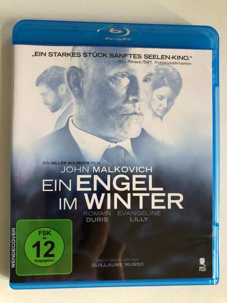 EIN ENGEL IM WINTER / JOHN MALKOVICH / EIN GILLES BOURDOS FILM / ROMAIN DURIS, EVANGELINE LILLY / NACH DEM BUCH VON GUILLAUME MUSSO / BluRay Disc / DVD Video (4041658293044)