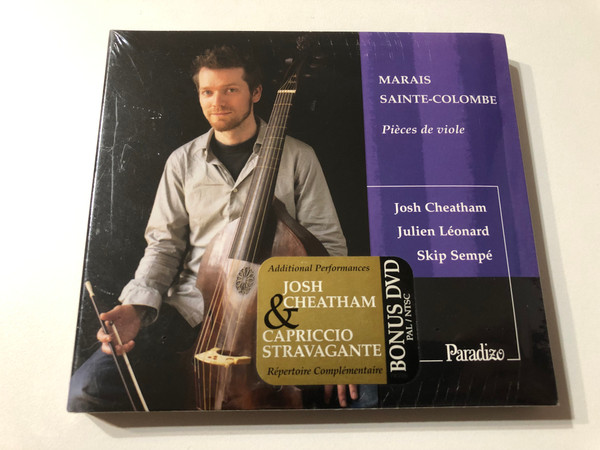 Marais, Sainte-Colombe: Pièces de Viole - Josh Cheatham, Julien Léonard, Skip Sempé / Paradizo Audio CD + DVD 2008 / PA0006