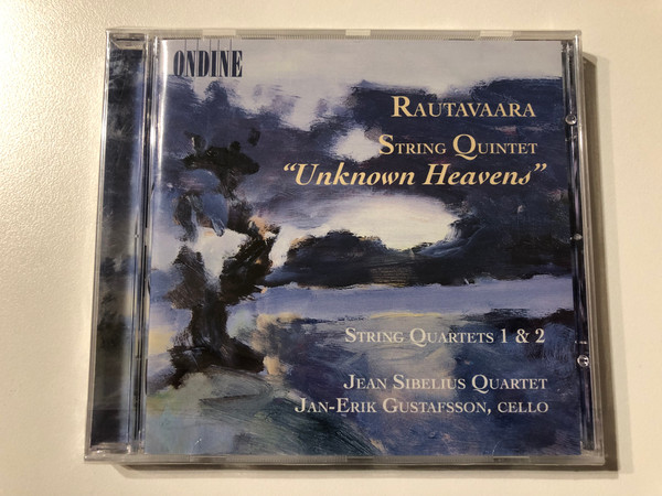 Rautavaara: String Quintet "Unknown Heavens", String Quartets 1 & 2 - Jean Sibelius Quartet, Jan-Erik Gustafsson (cello) / Ondine Audio CD 1998 / ODE 909-2