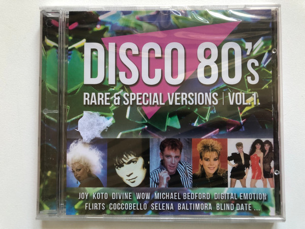 Disco 80's Rare & Special Versions: Vol. 1 - Joy; Koto; Divine; Wow; Michael Bedford; Digital Emotion; Flirts Coccobello; Selena; Baltimora; Blind Date;... / Disco80s Records Audio CD / D80R061
