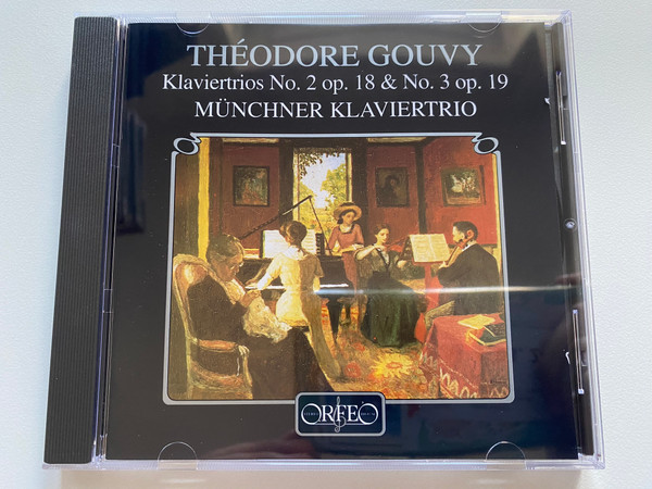 Theodore Gouvy: Klaviertrios No. 2 op. 18 & No. 3 op. 19 - Munchner Klaviertrio / Orfeo Audio CD 1998 Stereo / C 444 971 A