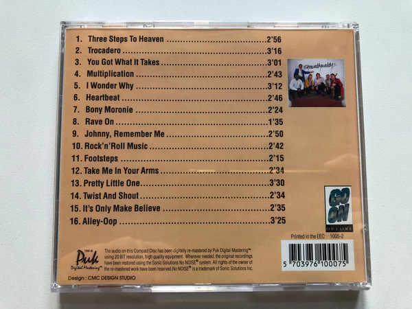 Showaddywaddy: The Hits Collection, Volume Two - Includes Three Steps To Heaven; Heartbeat; You Got What It Takes; I Wonder Why; Multiplication; Rock'n'Roll Music / Puk Digital Mastering Audio CD / 1005-2 