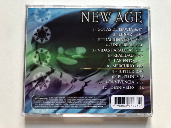 New Age - Guide your mind to celestial heights - 12 essential tracks to transport your spirit / Music Brokers Audio CD 2002 / MBB 5153