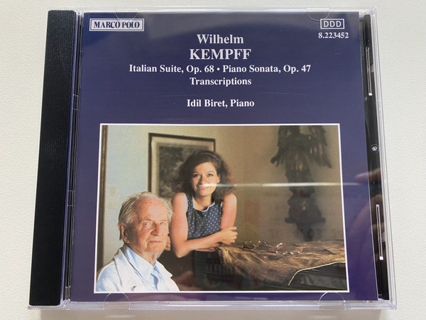 Wilhelm Kempff - Italian Suite, Op. 68; Piano Sonata, Op. 47 Transcriptions - Idil Biret (piano) / Marco Polo Audio CD 1991 Stereo / 8.223452