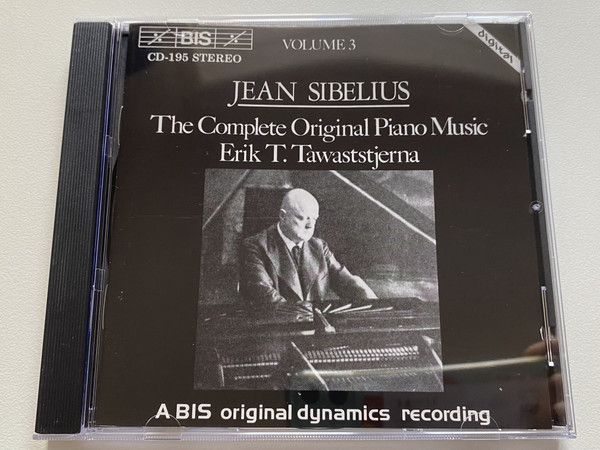 Jean Sibelius: The Complete Original Piano Music - Erik T. Tawaststjerna / A BIS original dynamics recording / BIS Audio CD Stereo / BIS-CD-195