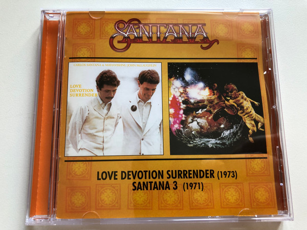 Santana - Love Devotion Surrender (1973), Santana 3 (1971) / Vox Humana Records Audio CD 2004 / VHRCD 004042