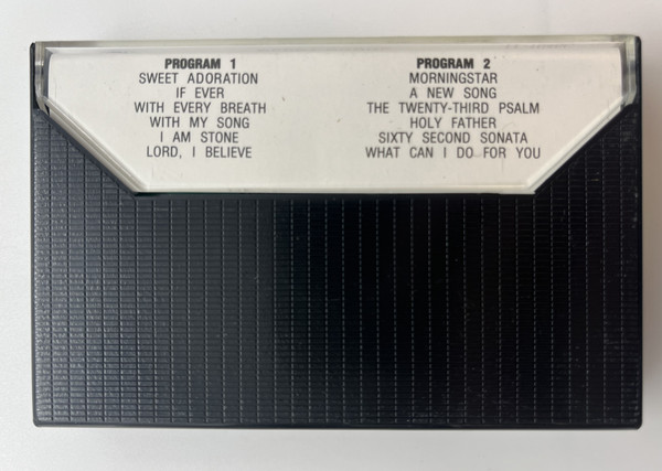 Debby Boone: With My Song... - Produced By Brown Bannister / Sweet Adoration; If Ever; With Every Breath; With My Song; I Am Stone; Lord, I Believe; Morningstar; A New Song; The Twenty-Third Psalm/ Lamb & Lion Records Audio Cassette / LL-1046C