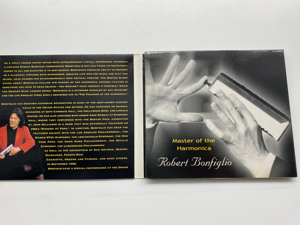 Robert Bonfiglio - Master of the Harmonica / Crystal Acoustic Audio CD 2000 / CACD-1208