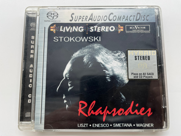 Stokowski: Rhapsodies - Liszt, Enescu, Smetana, Wagner / RCA Victor Hybrid Disc 2002 Stereo / 74321947102