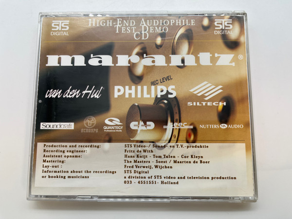 High-End Audiophile Test Demo CD - Third Edition / STS Digital Audio CD / 611120