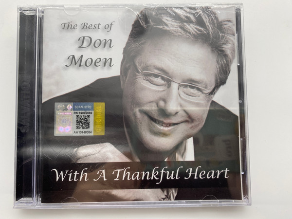 The Best Of Don Moen - With A Thankful Heart / Salvation Music Audio CD