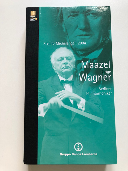 Maazel Dirige Wagner - Berliner Philharmoniker / Premio Michelangeli 2004 / Musicom 2x Audio CD, Box Set 2004 / MC 0401, MC 0402