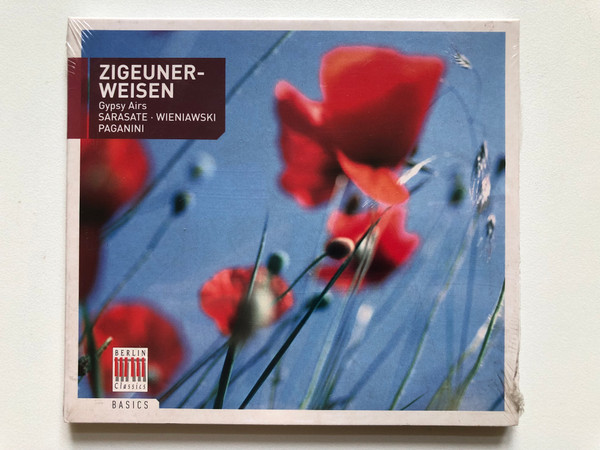 Zigeunerweisen (Gypsy Airs) - Sarasate, Wieniawski, Paganini / Basics / Berlin Classics Audio CD 2006 / 0185792BC