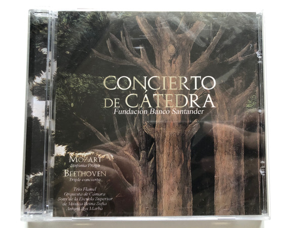 Concierto De Catedra - Fundacion Banco Santander - Mozart: Sinfonia Praga, Beethoven: Triple concierto / Rosseta Plus Audio CD 2012 / CD ESMRS159